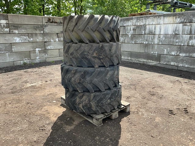 4x continental as-farmer 400/70 r20 band, wiel en velg - afbeelding 5 van  11