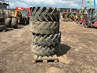 4x continental as-farmer 400/70 r20 band, wiel en velg - afbeelding 10 van  11
