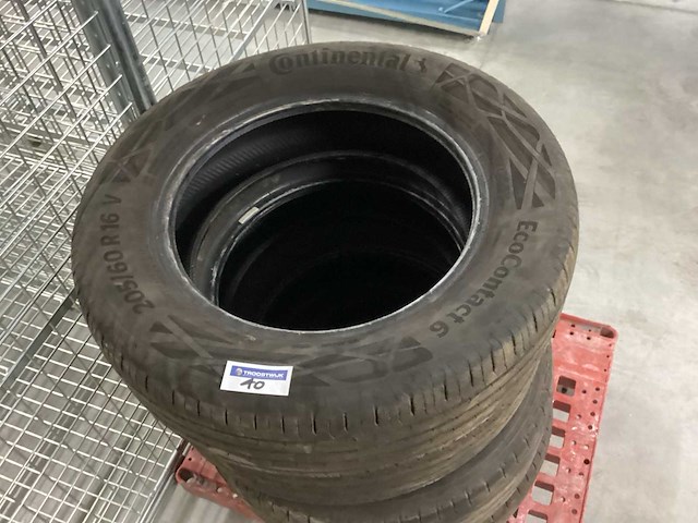 (4x) continental ecocontact 205/60 r 16 v autobanden (zomerbanden) - afbeelding 4 van  4