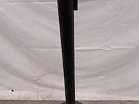 4x crowd control / afzetpaaltjes, showgear, showgear pro 2m, zwart - afbeelding 3 van  4