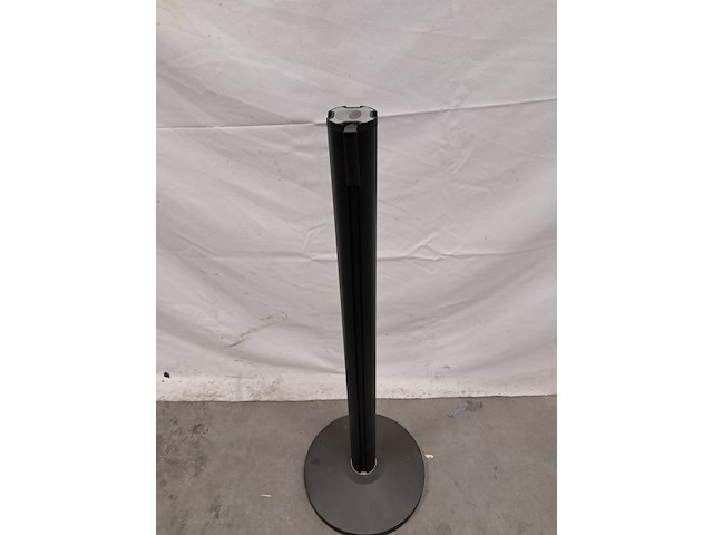 4x crowd control / afzetpaaltjes, showgear, showgear pro 2m, zwart - afbeelding 4 van  4