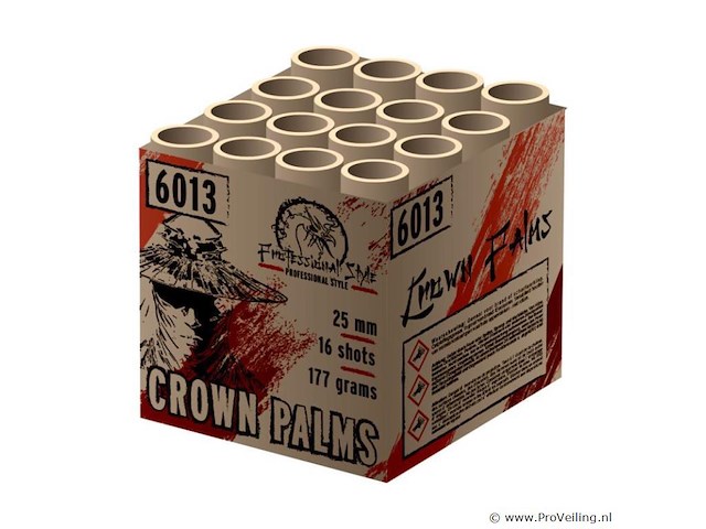 4x crown palms - afbeelding 1 van  1