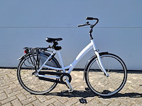 4x damesfiets, wit - afbeelding 8 van  9