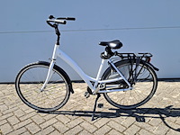 4x damesfiets, wit - afbeelding 9 van  9