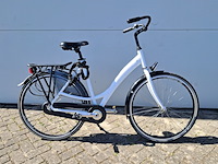 4x damesfiets, wit - afbeelding 4 van  9