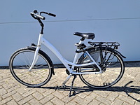 4x damesfiets, wit - afbeelding 7 van  9