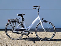 4x damesfiets, wit - afbeelding 8 van  9