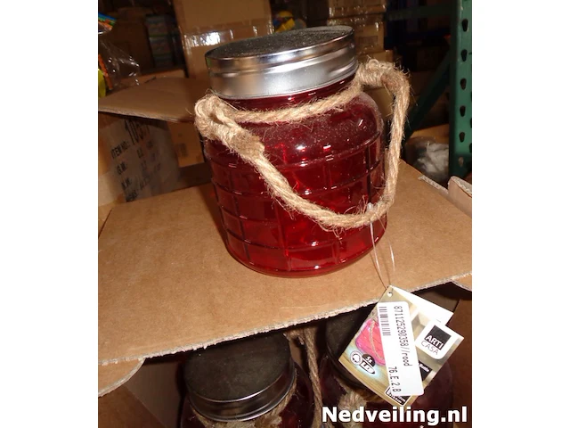 4x decoratiepot met deksel - afbeelding 3 van  3
