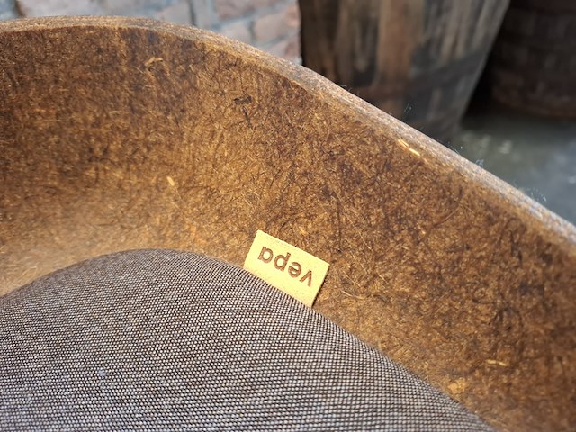 4x design barkruk vepa, hemp, zwart bruin, bouwjaar 2023 - afbeelding 2 van  11