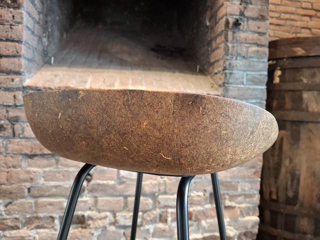 4x design barkruk vepa, hemp, zwart bruin, bouwjaar 2023 - afbeelding 10 van  11