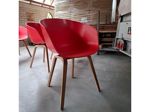 4x design eetkamerstoel hay - afbeelding 2 van  6