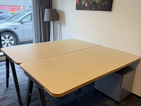 4x design tafels piet boon, licht hout - afbeelding 1 van  3