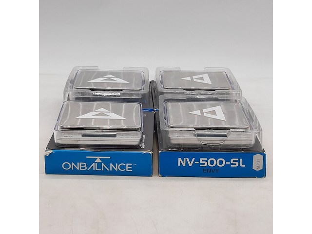 4x digitale weegschaal, envy, nv-500-sl - afbeelding 1 van  13