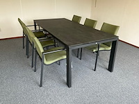 4x dining chair , suns , anzio, mrg/light antraciet - afbeelding 3 van  8