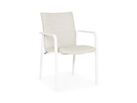 4x dining chair, suns, anzio, mw/ natural mix weave - afbeelding 1 van  1