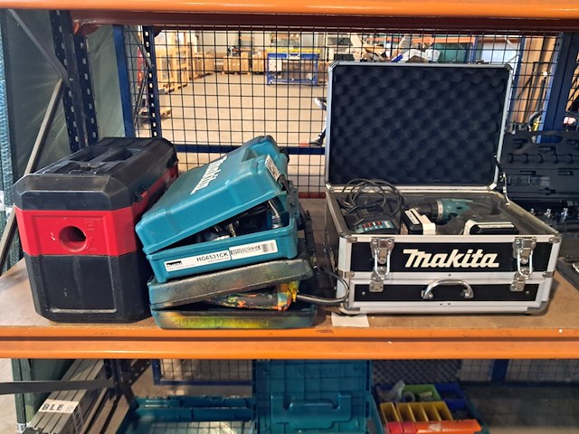 4x divers elektrisch handgereedschap, o.a. makita & milwaukee - afbeelding 1 van  22