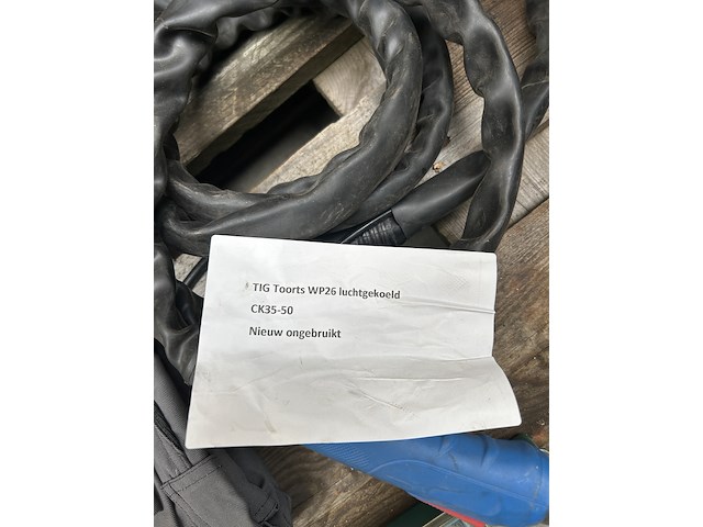 4x divers gereedschap w.o. tig toorts wp26 luchtgekoeld - afbeelding 5 van  8