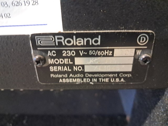 4x diverse audio-apparatuur, o.a sony , roland en qsc - afbeelding 14 van  14