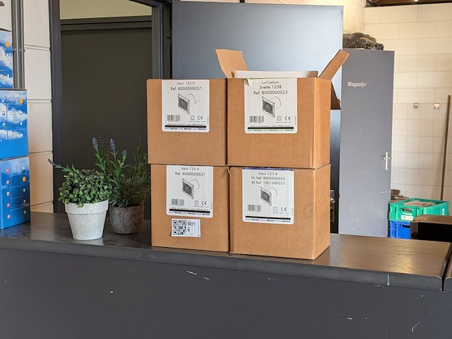 4x diverse badkamer ventilator azur - afbeelding 1 van  7