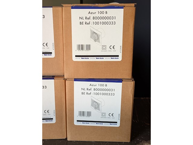 4x diverse badkamer ventilator azur - afbeelding 5 van  8
