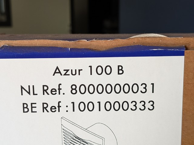 4x diverse badkamer ventilator azur - afbeelding 6 van  8