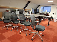 4x diverse bureaustoel - afbeelding 1 van  6