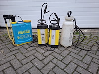 4x diverse drukspuiten - afbeelding 1 van  7