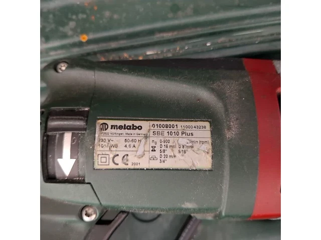 4x diverse elektrische gereedschap o.a. metabo, bosch - afbeelding 2 van  12