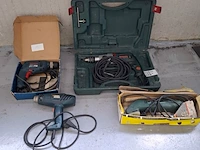 4x diverse elektrische gereedschap o.a. metabo, bosch