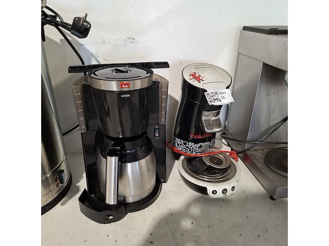 4x diverse koffiemachines, o.a. alex meijer & co - afbeelding 3 van  4