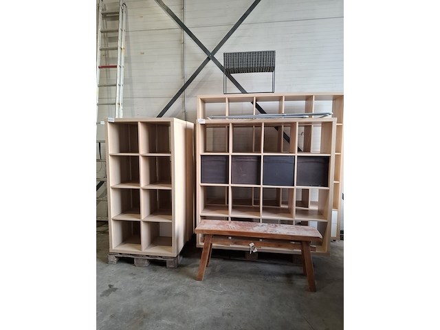 4x diverse vakkenkast - afbeelding 1 van  10