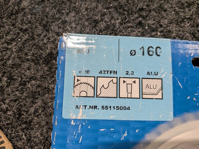 4x diverse zaagblad - afbeelding 5 van  11