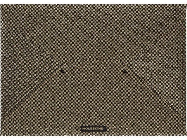 4x documentenmap moleskine, shine collection, goud/zwart - afbeelding 3 van  3