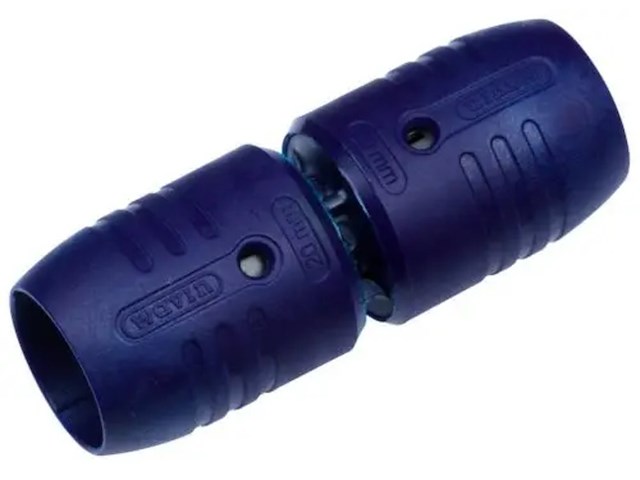 4x doos koppelingen en ijzerwaren, wavin, smartfix-straight connector 16 ppsu - afbeelding 1 van  3