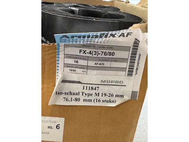 4x doos leidingdragers armacell, armafix - afbeelding 3 van  8