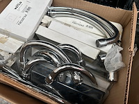 4x doos met badkameraccessoires w.o. kranen w.o. geberit, venlo - afbeelding 6 van  6