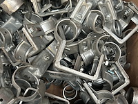 4x doos met installatiemateriaal met o.a. metalen pijpbeugels - afbeelding 7 van  9