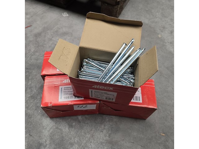 4x doos spanhulzen, 4tecx, 2147483647 - afbeelding 3 van  4