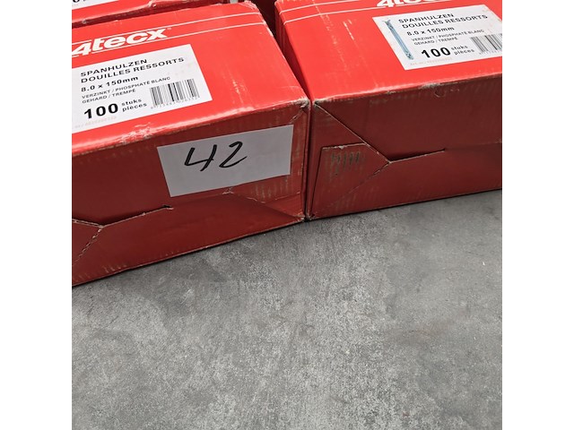 4x doos spanhulzen, 4tecx, 2147483647 - afbeelding 4 van  4