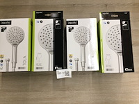 4x douchekoppen, aquasu, tola, chroom - afbeelding 2 van  3