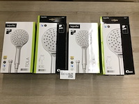 4x douchekoppen, aquasu, tola, chroom - afbeelding 2 van  3