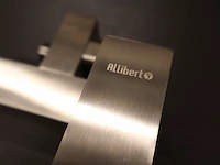 4x douchekraan met douchearm allibert, rvs - afbeelding 3 van  7