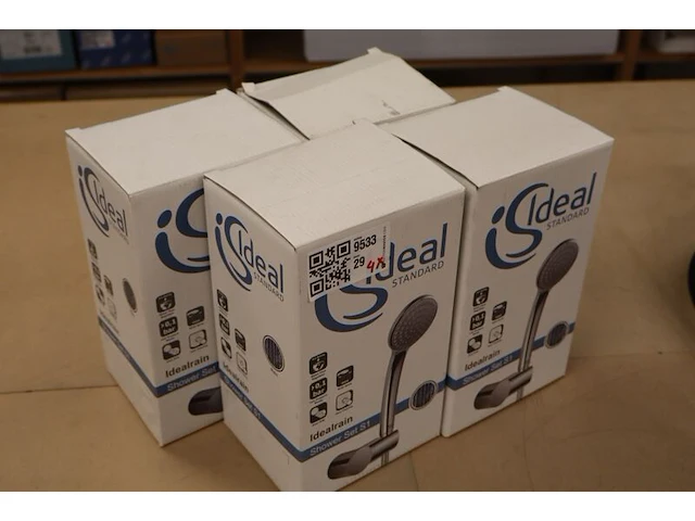 4x doucheset met handdouche ideal standard, idealrain s1, chroom - afbeelding 7 van  7
