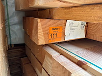 4x douglas balken fijnbezaagd, 150x150mm, lengte 500cm - afbeelding 4 van  4