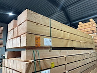 4x douglas balken fijnbezaagd, 200x200mm, lengte 400cm - afbeelding 4 van  4