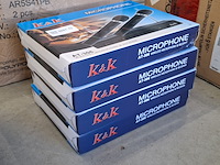 4x draadloze microfoonset, k&k, at-306 - afbeelding 3 van  3