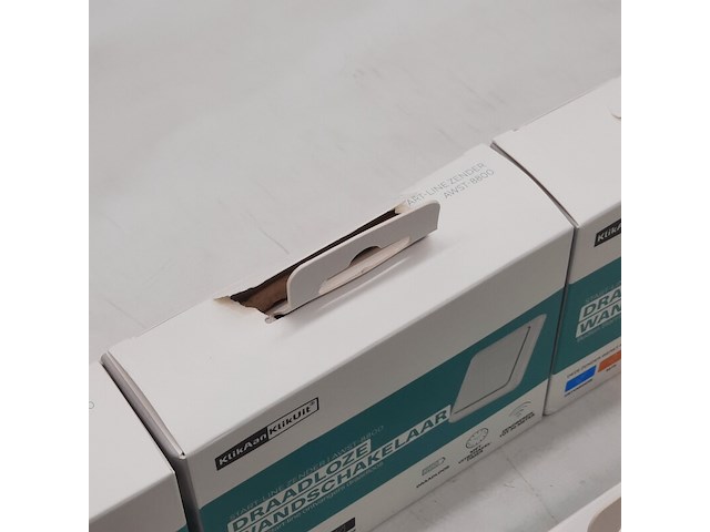 4x draadloze wandschakelaar, klikaanklikuit - afbeelding 4 van  4