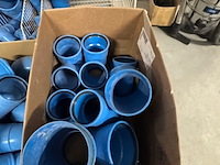 4x draadmand met pvc bochten en t-stukken, dykasono, blauw - afbeelding 9 van  10