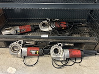 4x draadsnijmachine zonder draadsnijkoppen ridgid, model 600 - afbeelding 1 van  6