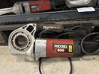 4x draadsnijmachine zonder draadsnijkoppen ridgid, model 600 - afbeelding 2 van  6